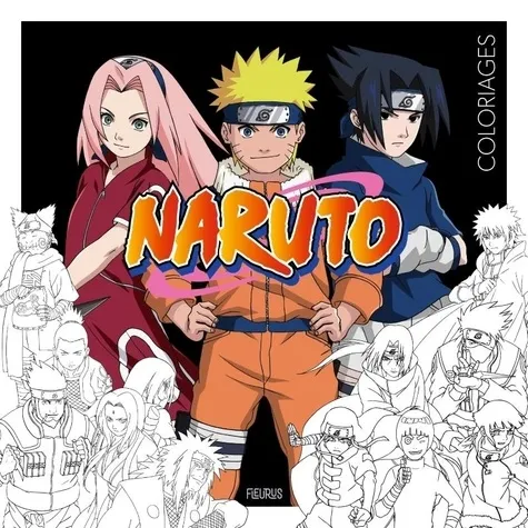 Livre De Coloriages - Naruto
