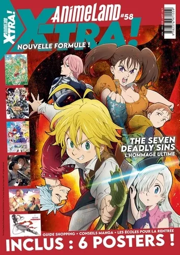 Animeland Xtra 58 Seven Deadly Sins Animeland Xtra 58 Seven Deadly Sins