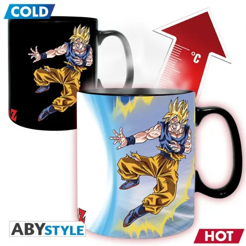 Dragon Ball Mug Heat Change 460 Ml Goku Vs Buu