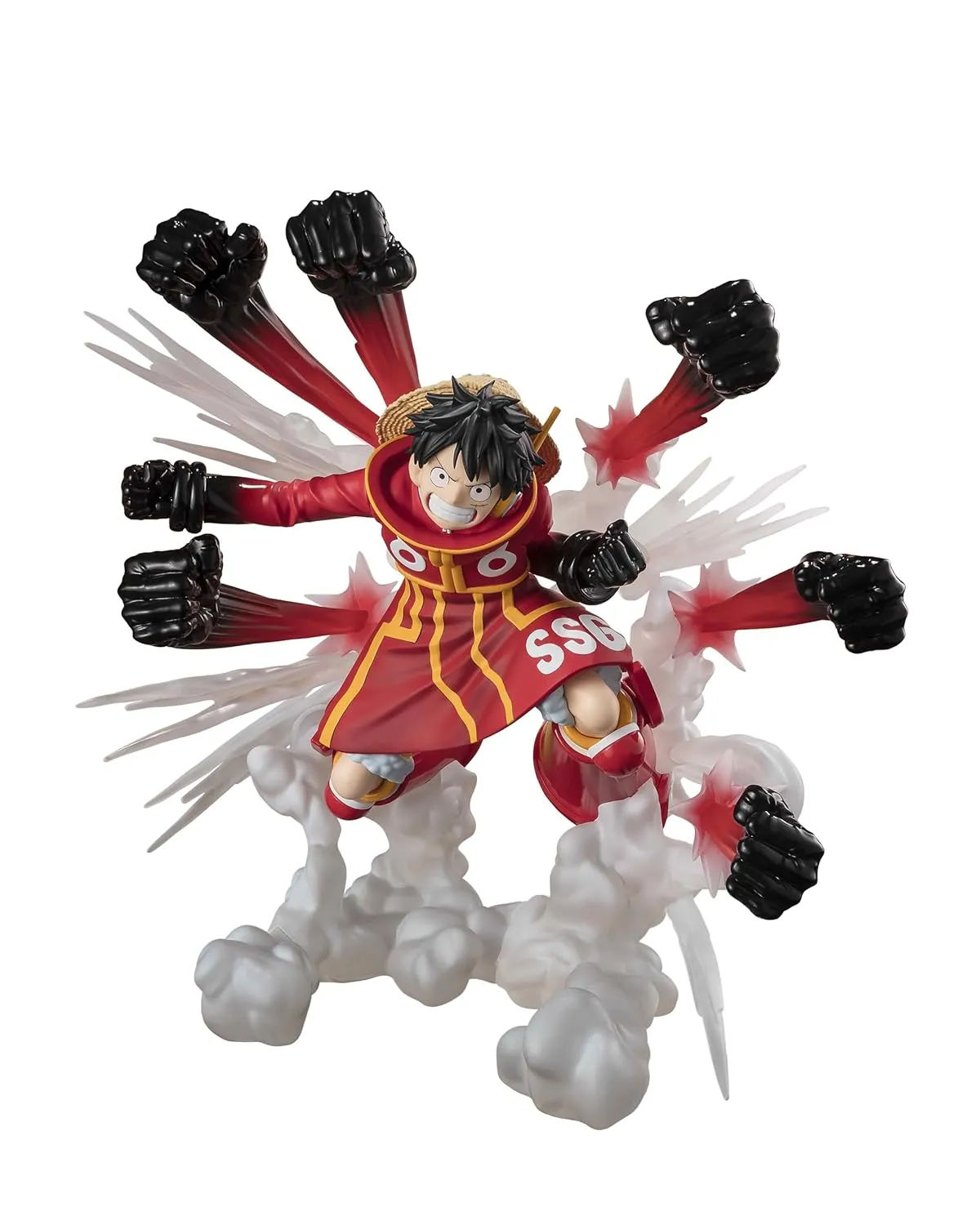 One Piece Figuarts Zero Monkey D. Luffy Gum Gum Hawk Gatling 19 Cm One Piece Figuarts Zero Monkey D. Luffy Gum Gum Hawk Gatling 19 Cm