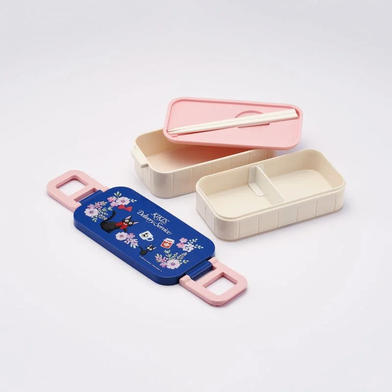 Bento 2 Niveaux Jiji Guirlande De Fleurs - Kiki La Petite Sorciere