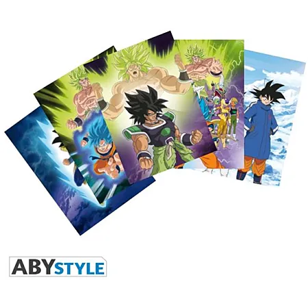 Db Broly Cartes Postales Set 1 Dragon Ball Super Broly(148x105)