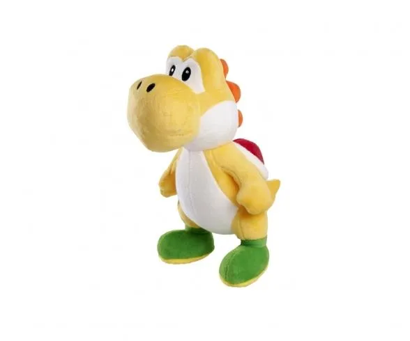 Nintendo Mario Peluches Yoshi Jaune Debout 20 Cm