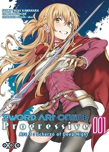 Sao Progressive Tome 1 Manga de Puyocha, Reki Kawahara edité par Ototo Sword Art Online - Progressive Saison 3 T01