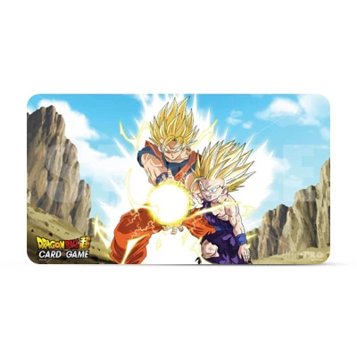 Tapis De Jeu Dragon Ball Super Goku Et Gohan Final Kamehameha